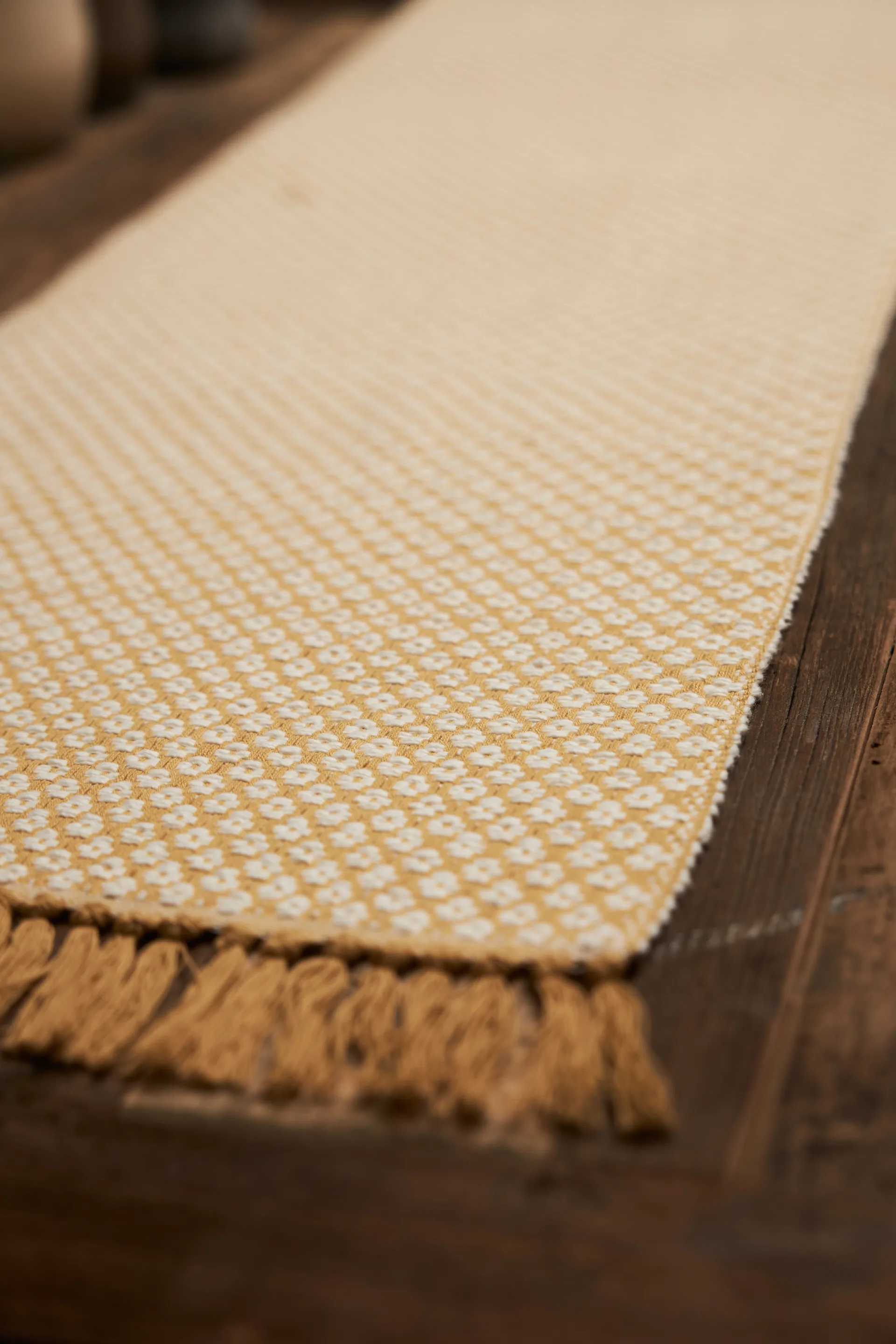 Roslagen corre-mesa 35x120 cm, Amarelo Boel & Jan