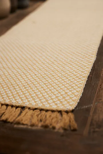 Roslagen corre-mesa 35x120 cm - Amarelo - Boel & Jan