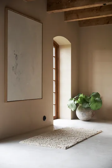 Tapete de algodão Noma 70x140 cm - Bege - Boel & Jan