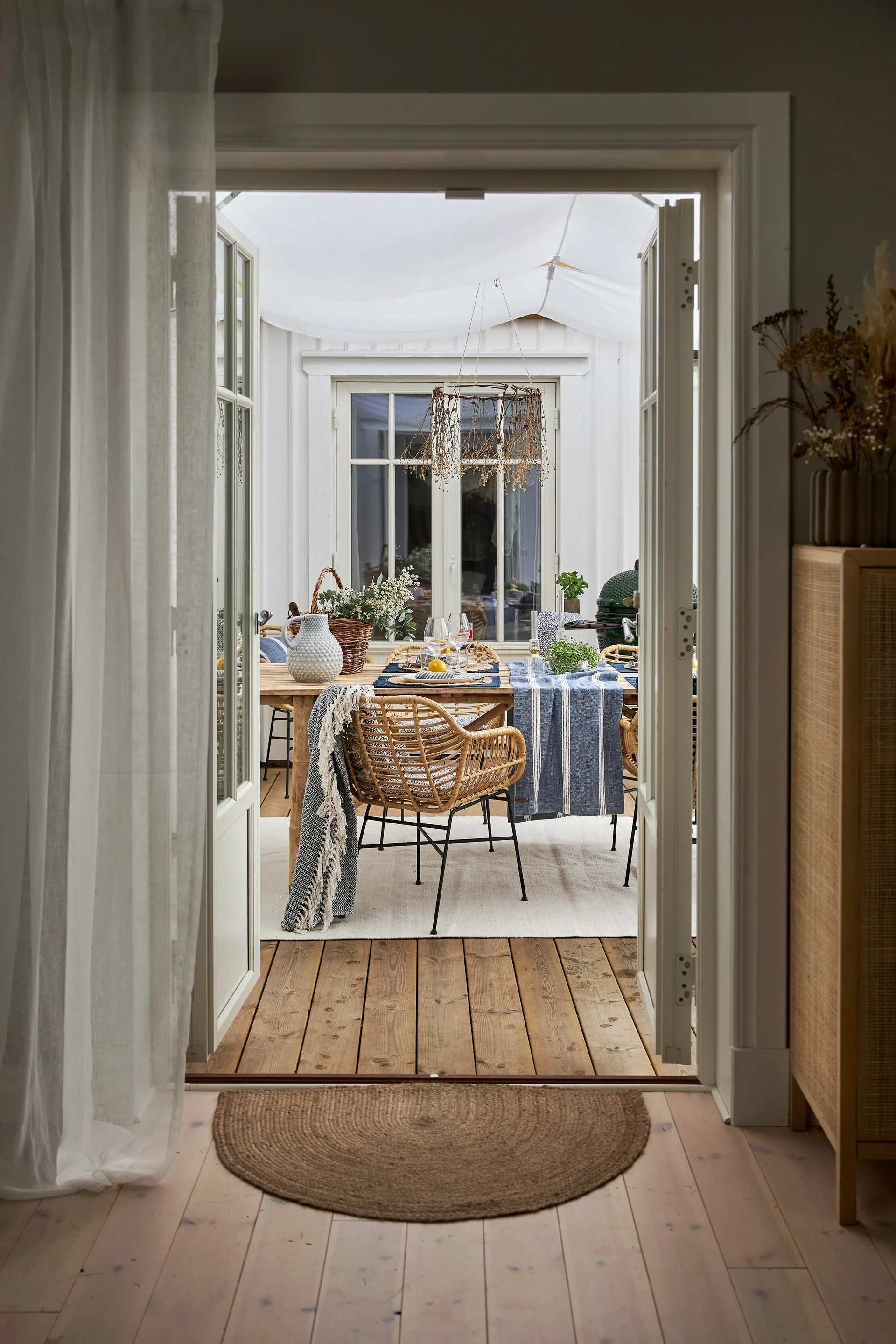 Tapete de entrada Merida 60x90 cm, Nature Boel & Jan