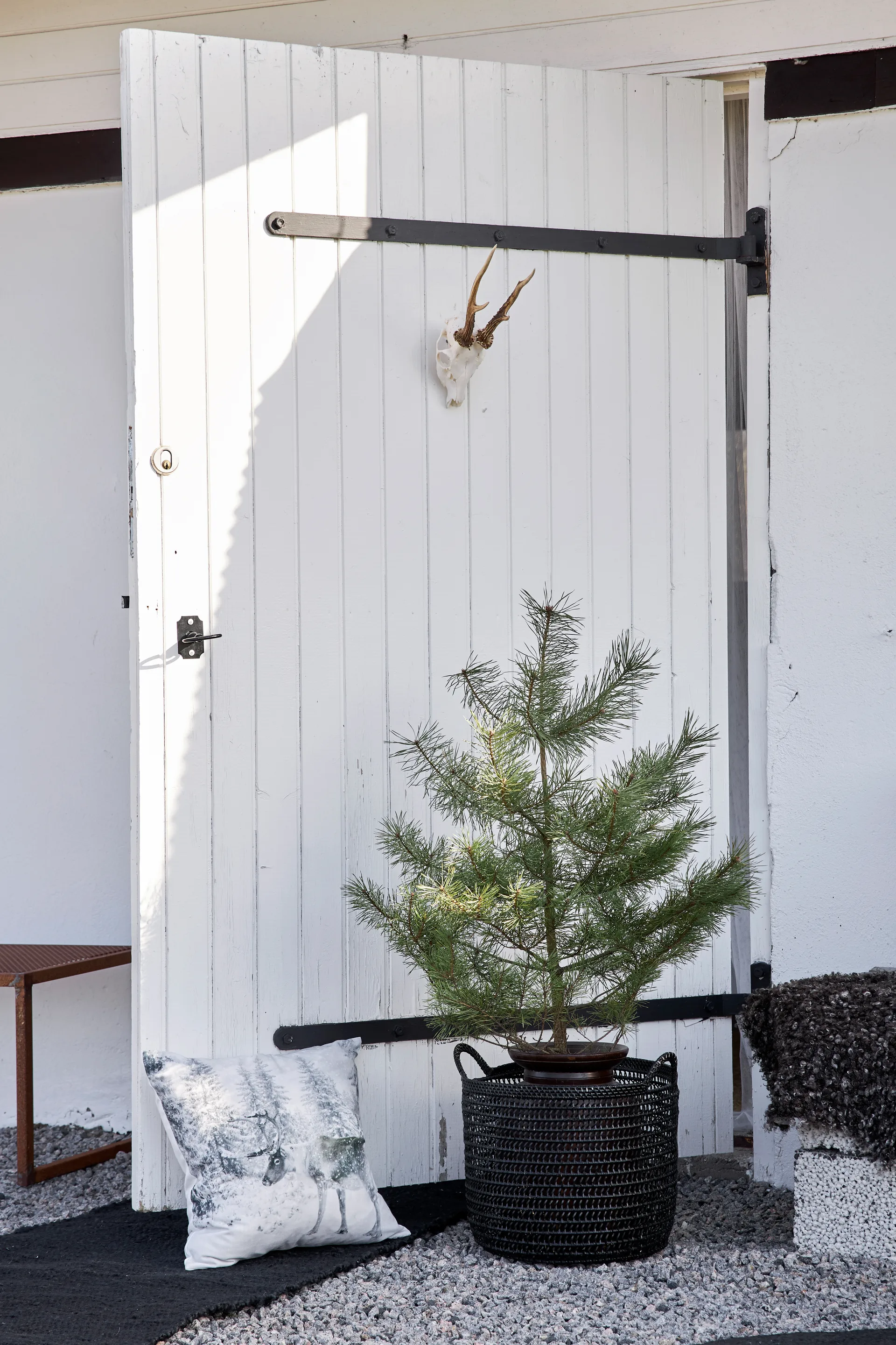 Tapete Merida juta preto, 70x140 cm Boel & Jan