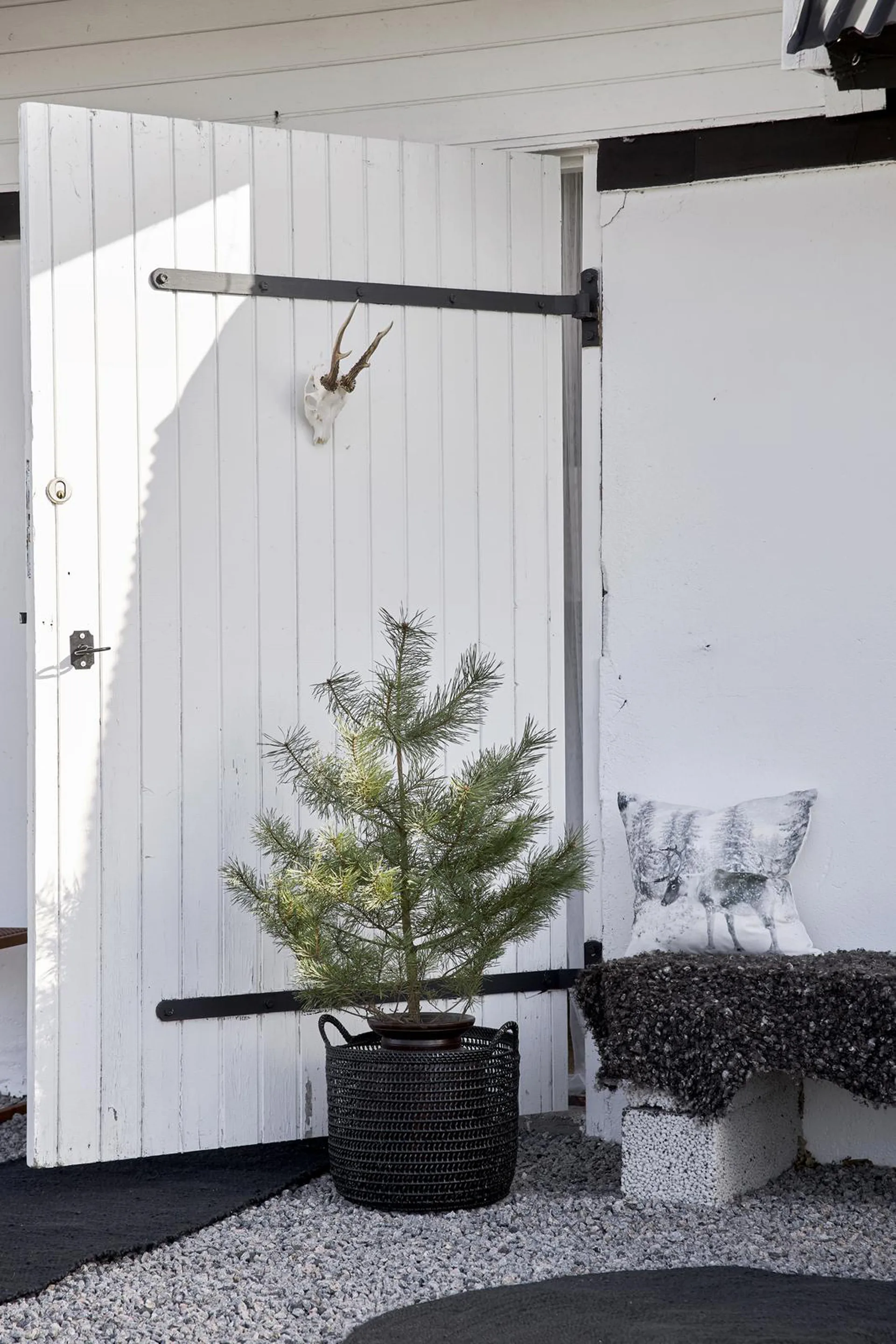 Tapete Merida juta preto, 70x200 cm Boel & Jan