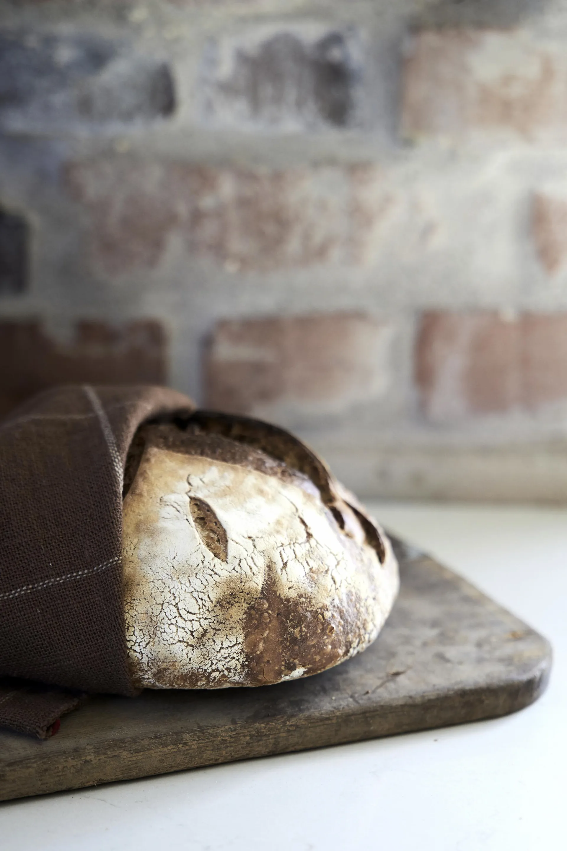 Toalha de cozinha de algodão unnevik 50x70 cm, Castanho Boel & Jan