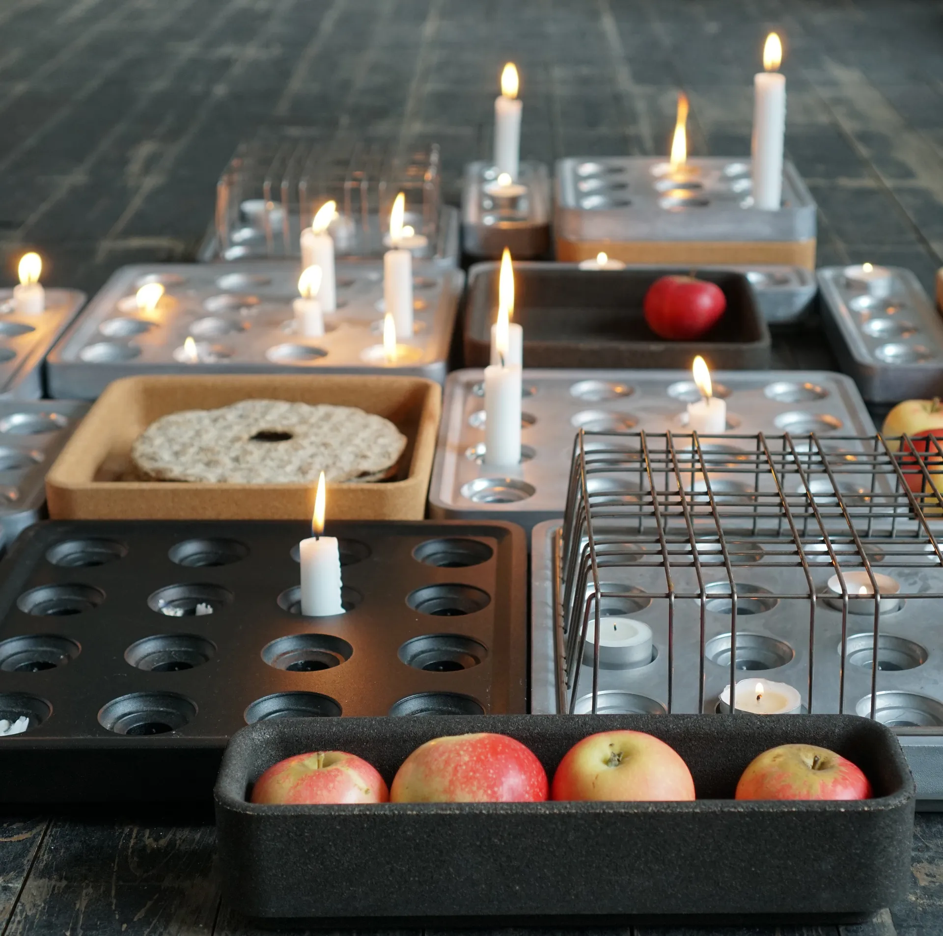 Suporte de velas Stumpastaken, grande Born In Sweden