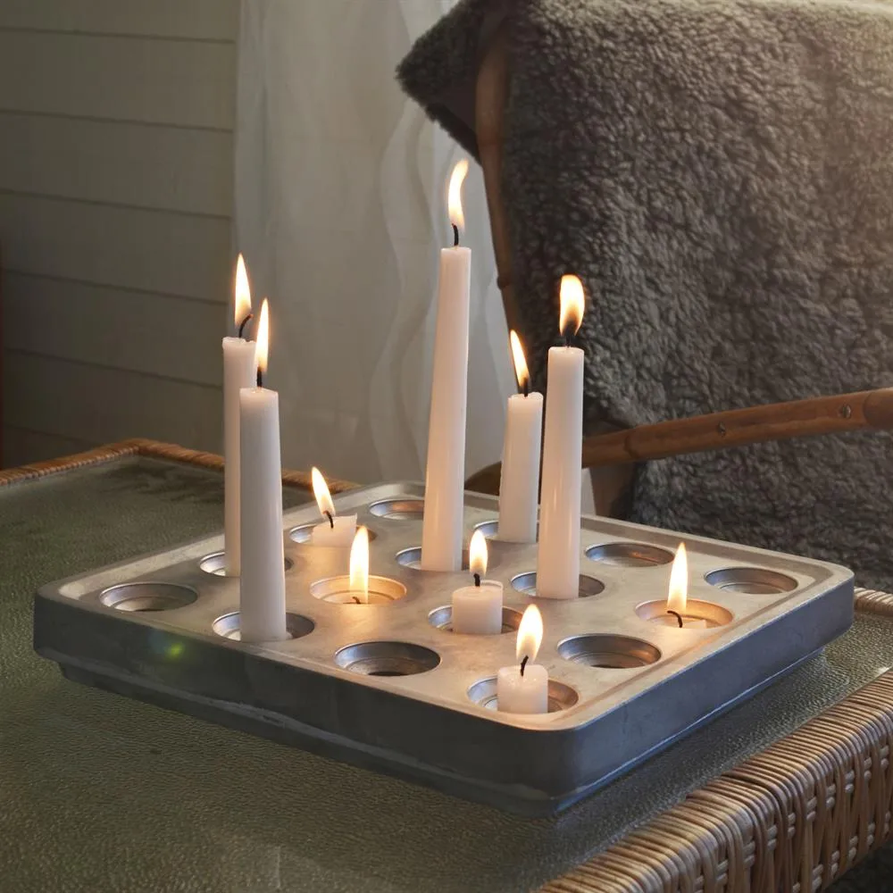 Suporte de velas Stumpastaken, grande Born In Sweden