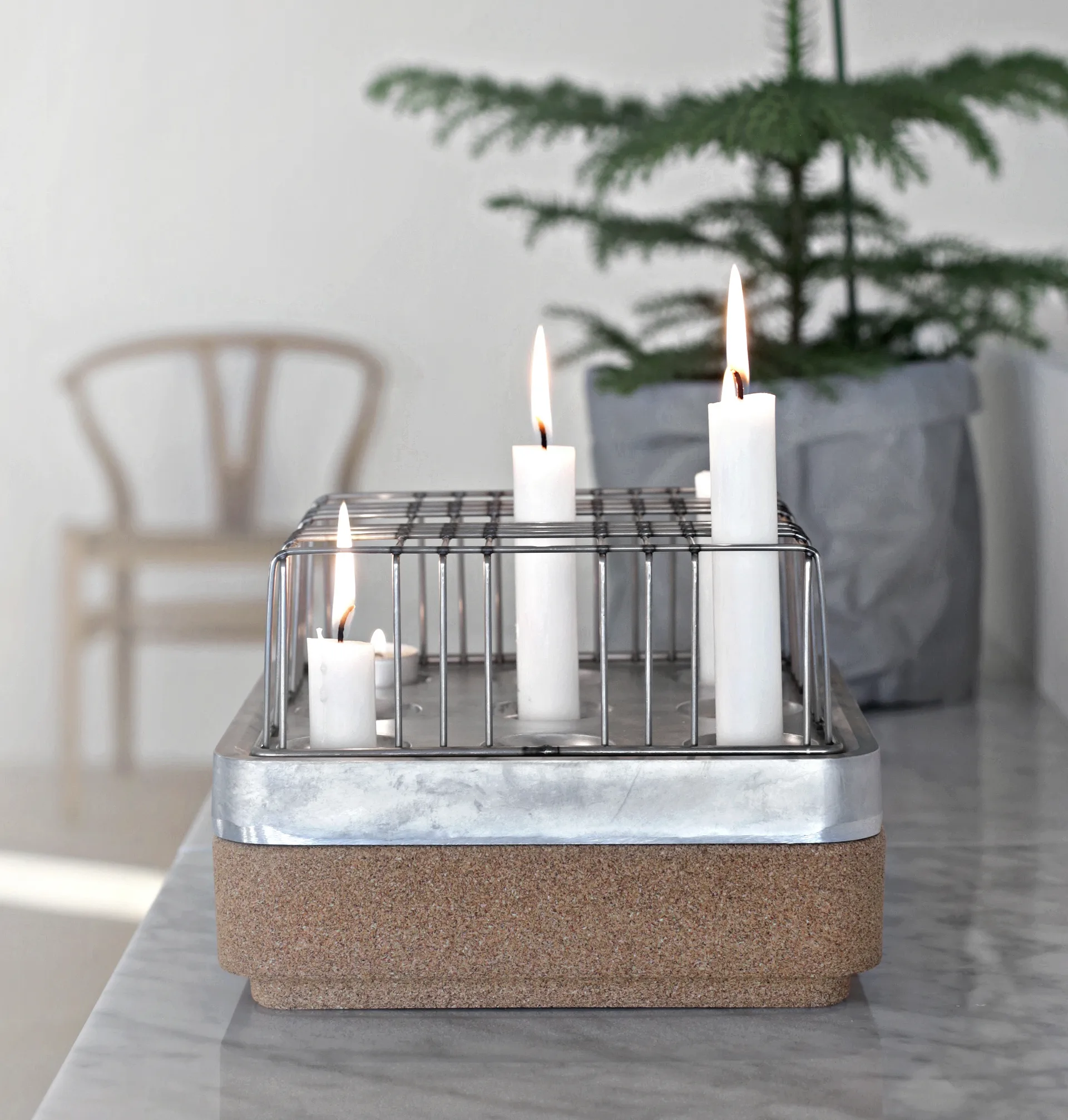 Suporte de velas Stumpastaken, pequeno Born In Sweden