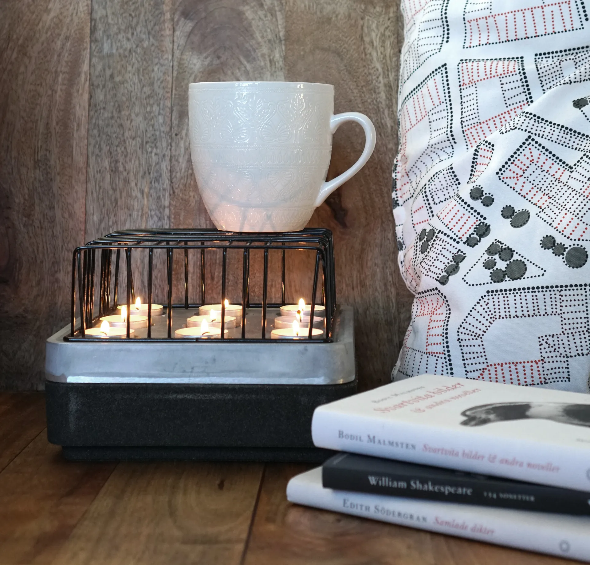 Suporte de velas Stumpastaken, pequeno Born In Sweden