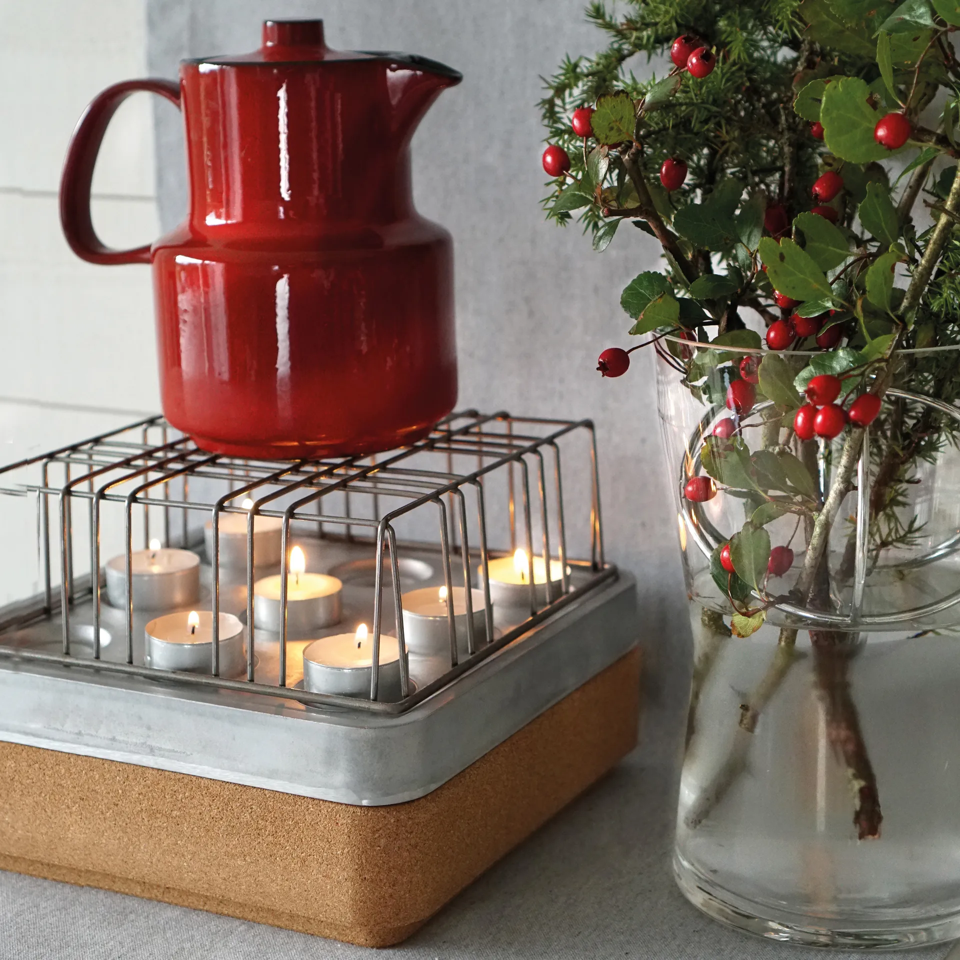 Suporte de velas Stumpastaken, pequeno Born In Sweden