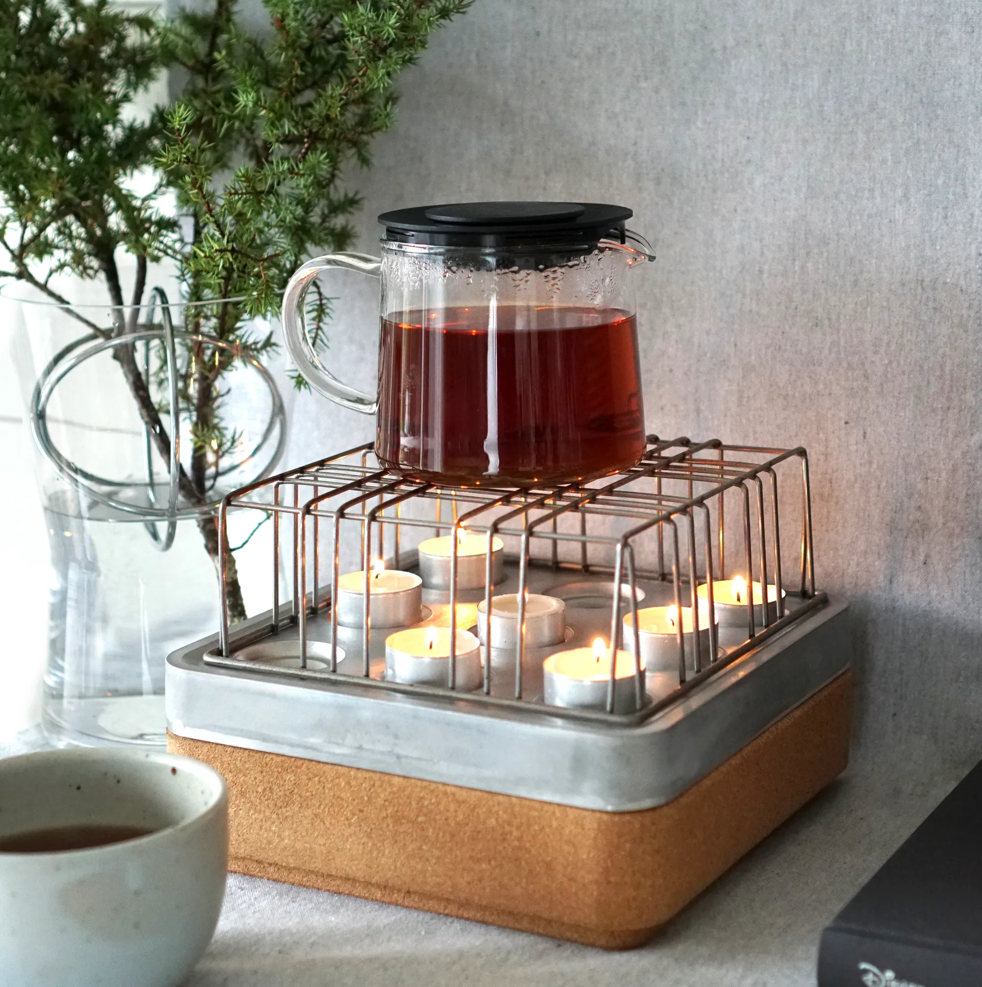 Suporte de velas Stumpastaken, pequeno Born In Sweden