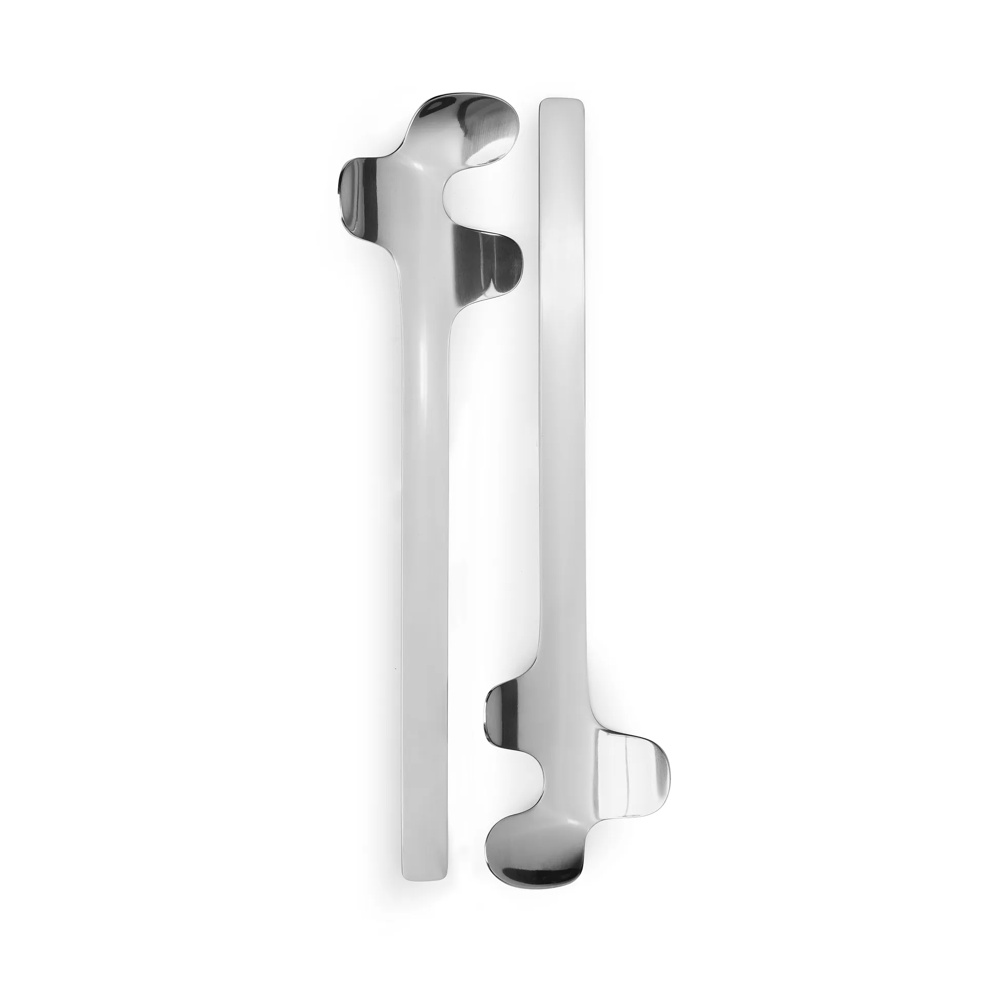 Talheres salada Leaf , Aço Polido  Born In Sweden