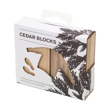 Bosign bloco aromático em cedro branco - 4 unidades - Bosign