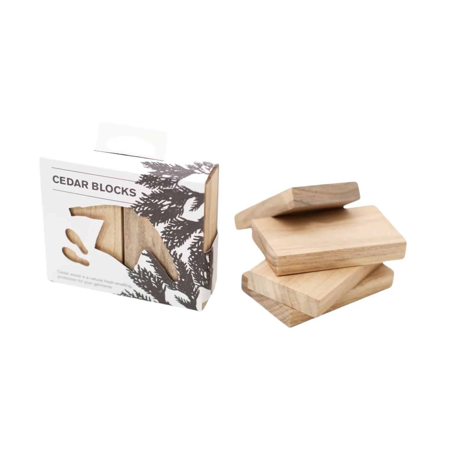 Bosign bloco aromático em cedro branco, 4 unidades Bosign