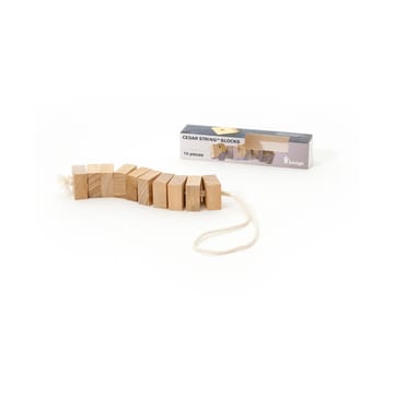 Bosign bloco de aroma em cedro branco com cordão - 10 unidade - Bosign