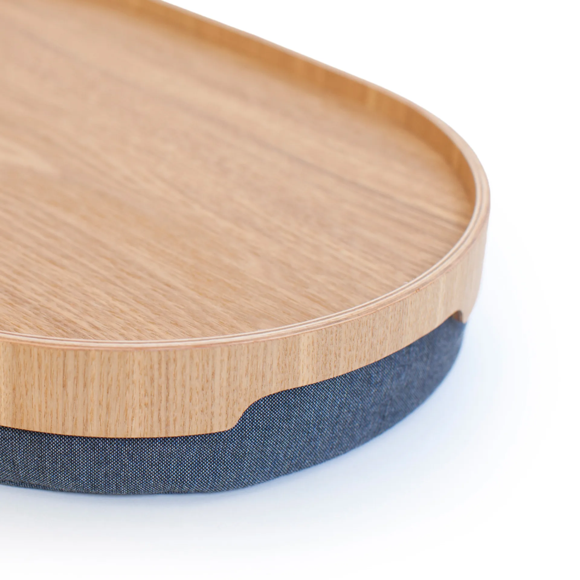 Bosign Knee bandeja curveline médio 26x39 cm, Salgueiro Bosign