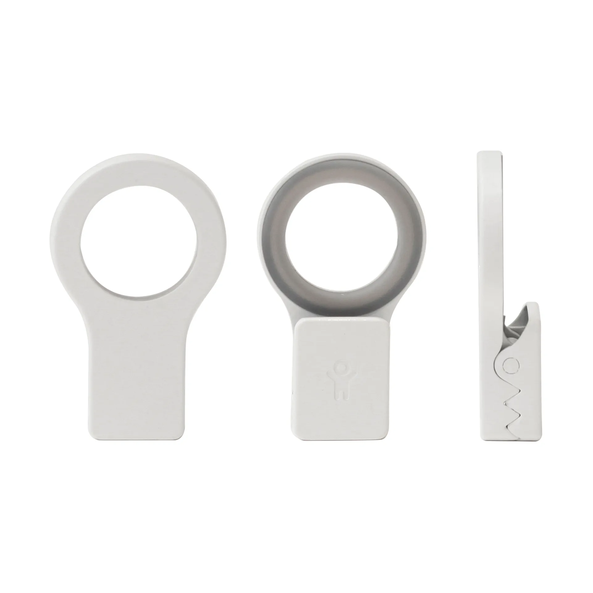 Bosign Loop clipes para toalha de cozinha 2 unidades, Branco Bosign