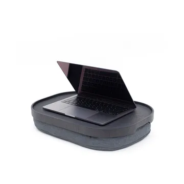 CurveLine™ Knäbricka anti-deslizante 47x34 cm - Madeira de salgueiro preta-cinza - Bosign