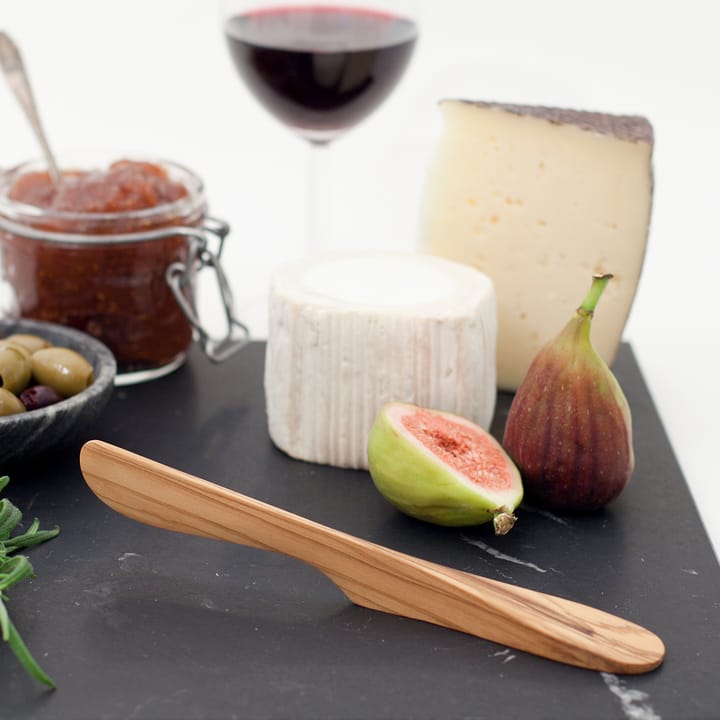 Faca para manteiga de madeira, madeira de oliveira Bosign