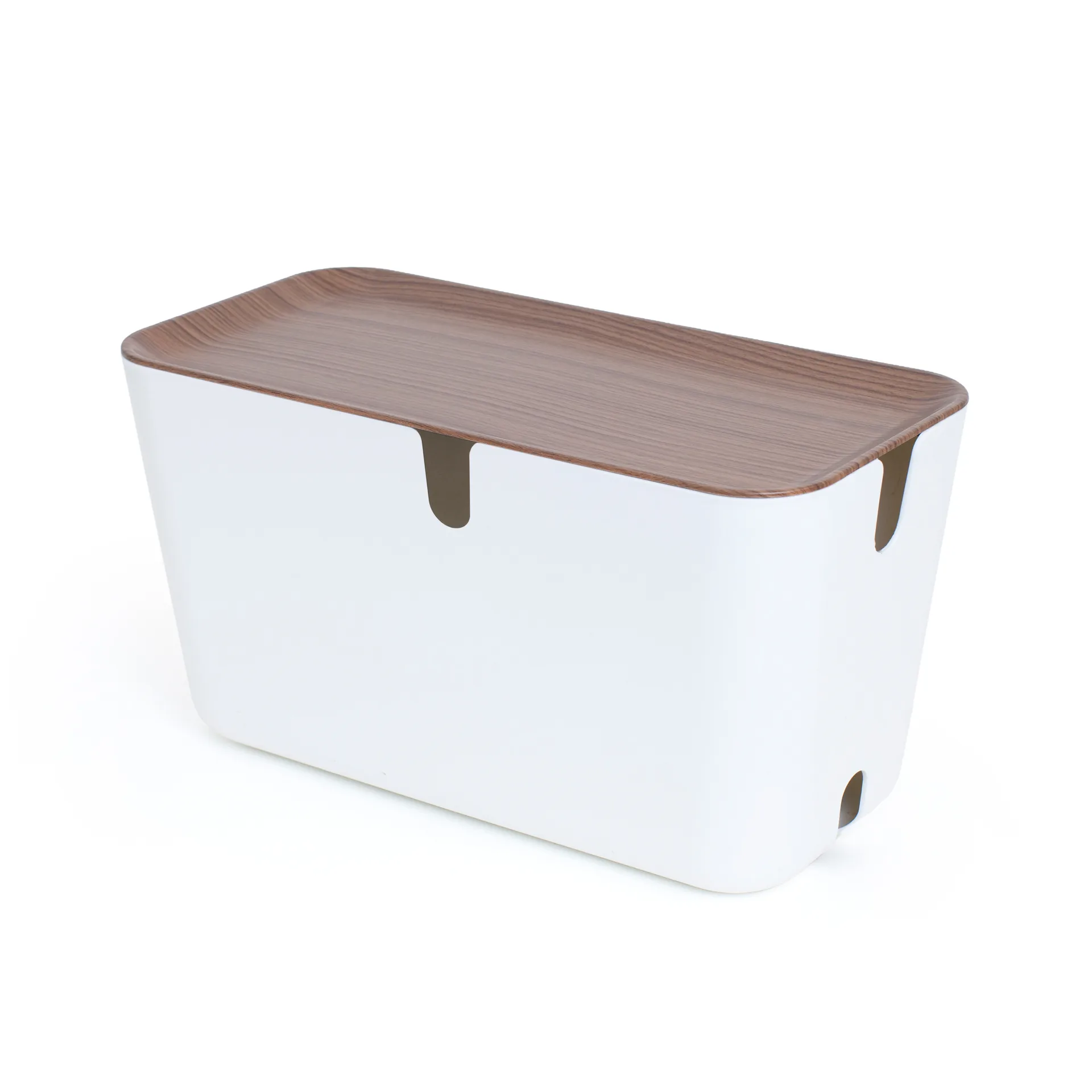 Organizador de cabos XXL Cable Organiser, Detalhes em madeira escura Bosign