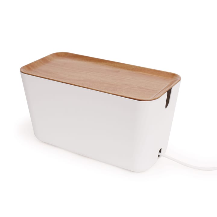 Organizador de cabos XXL Cable Organiser - Madeira-branco - Bosign
