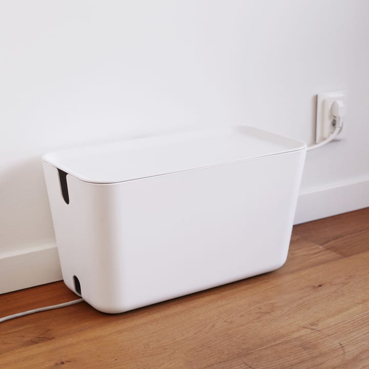 Organizador de cabos XXL Cable Organiser, White-white Bosign