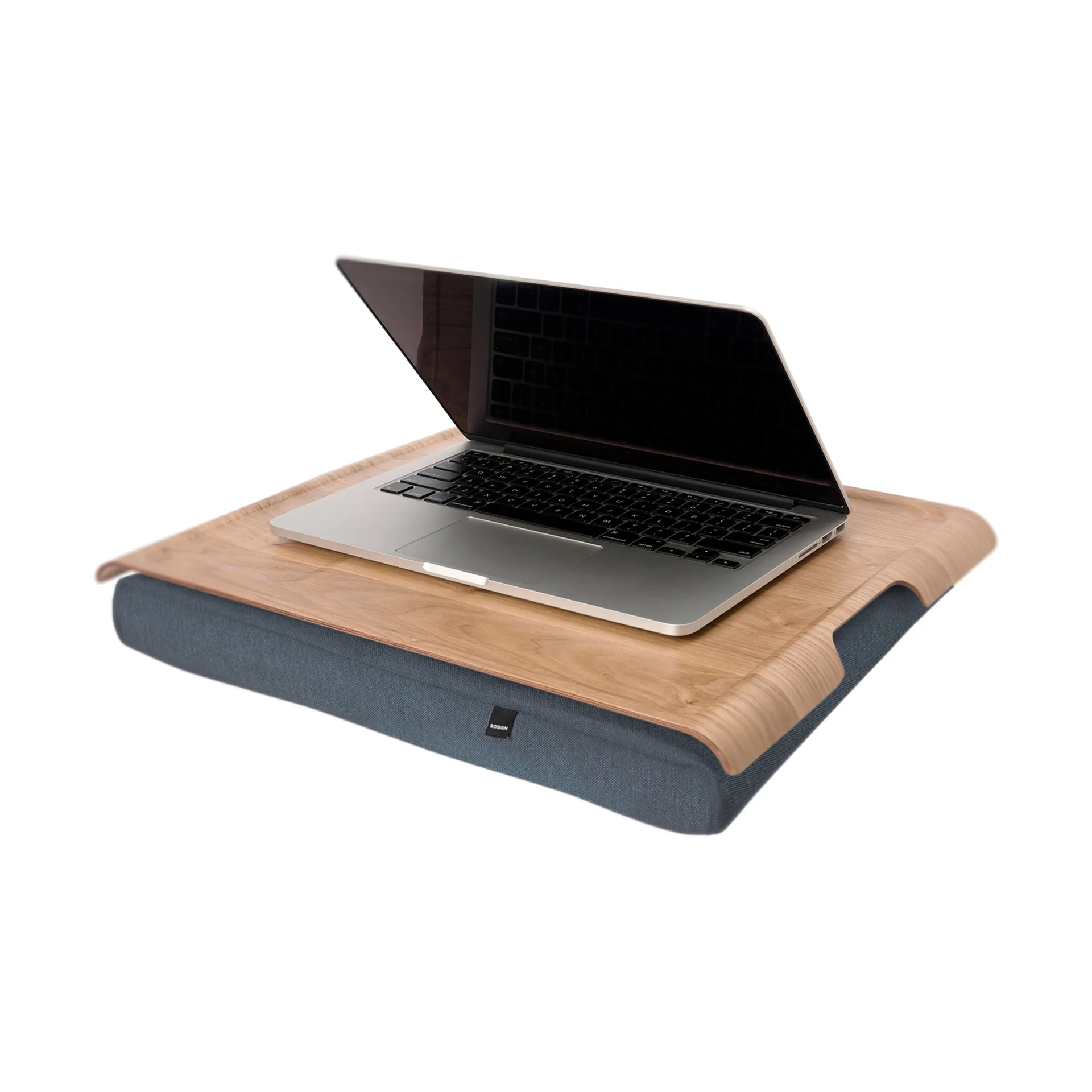 Tabuleiro de colo Bosign, Sal de Madeira de Salgueiro & Pimenta Cinzento Bosign