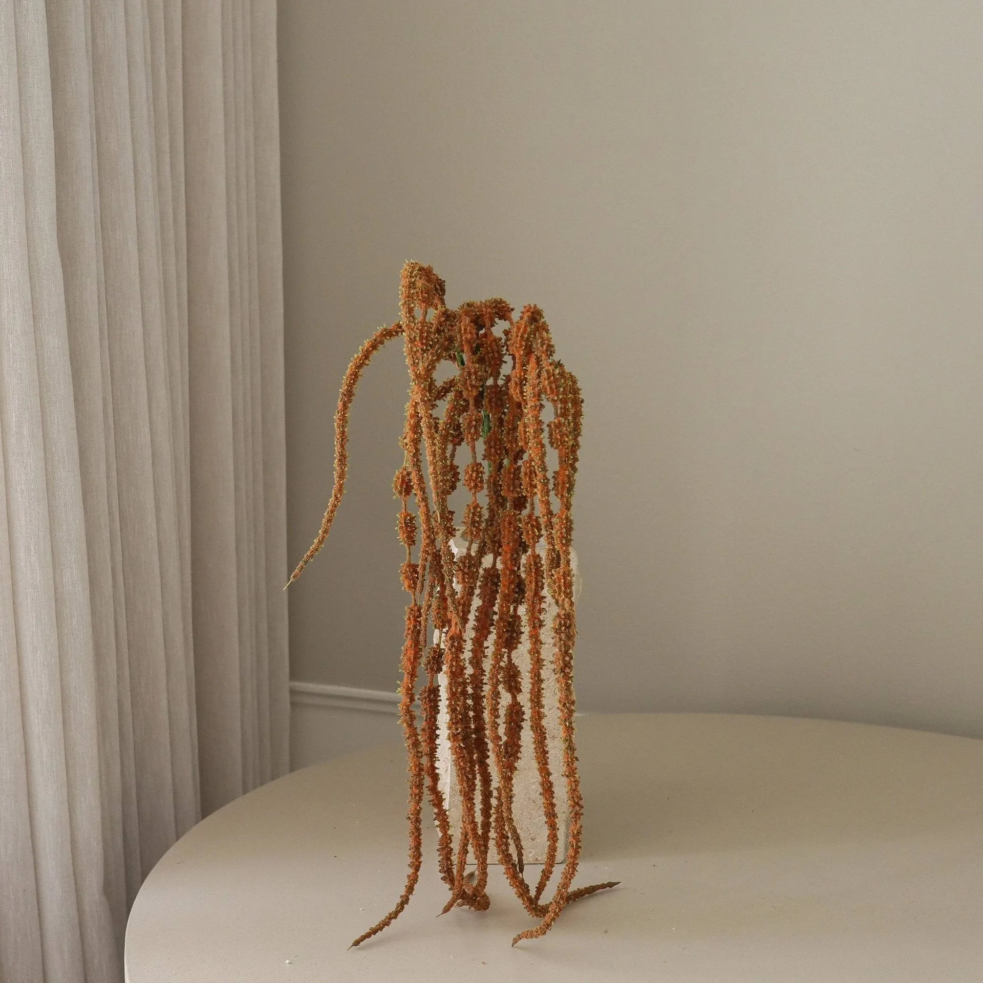 Amarante pendente flor artificial, Castanho, 112 cm Botané