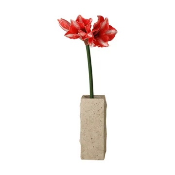 Amaryllis flor artificial - Vermelho-escuro, 72 cm - Botané