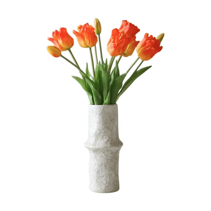 Buquê de tulipas triumph artificiais - Laranja, 10 unid. - Botané