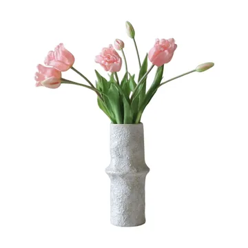 Buquê de tulipas triumph artificiais - Rosa-claro, 10 unid. - Botané