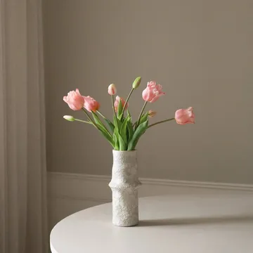 Buquê de tulipas triumph artificiais - Rosa-claro, 10 unid. - Botané