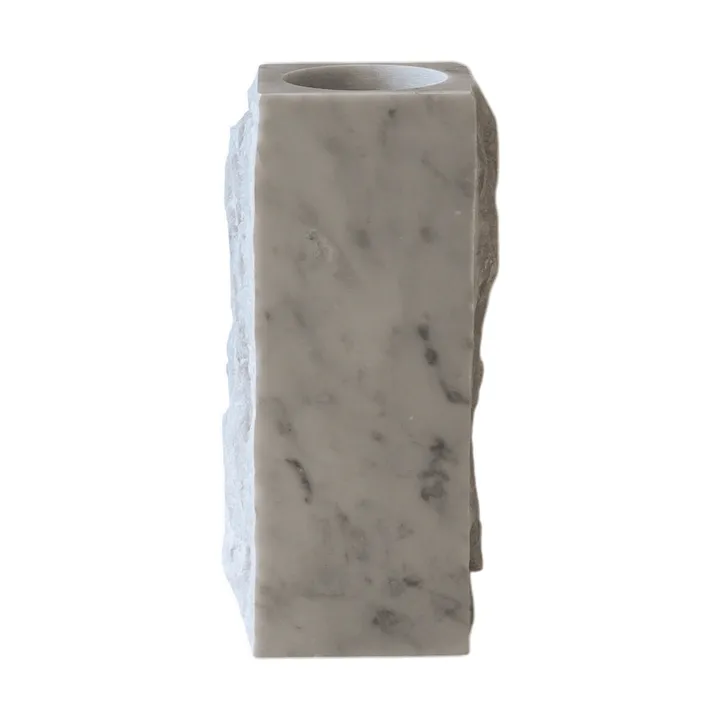 Carrara Edge vaso de mármore - Médio, 30 cm - Botané