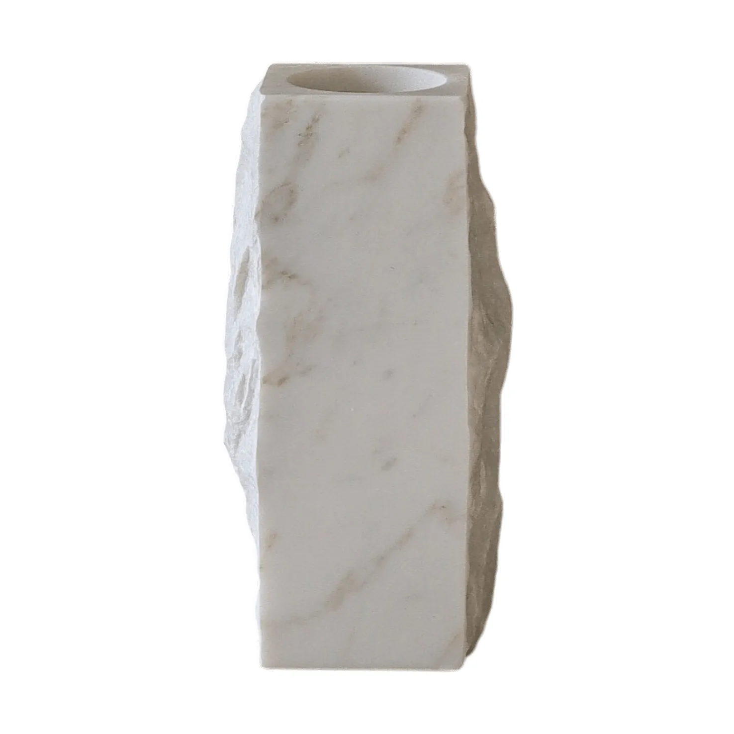 Carrara Edge vaso de mármore, Pequeno, 25 cm Botané