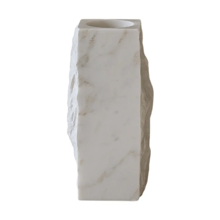 Carrara Edge vaso de mármore - Pequeno, 25 cm - Botané