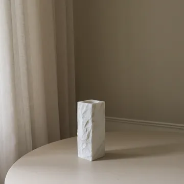 Carrara Edge vaso de mármore - Pequeno, 25 cm - Botané