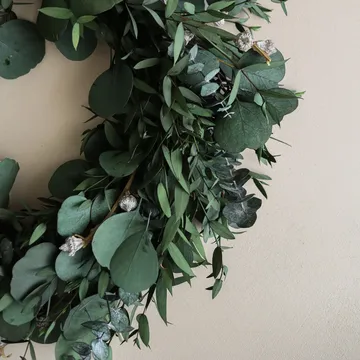 Eucalyptus Wreath coroa - Green mixed, Ø40 cm - Botané