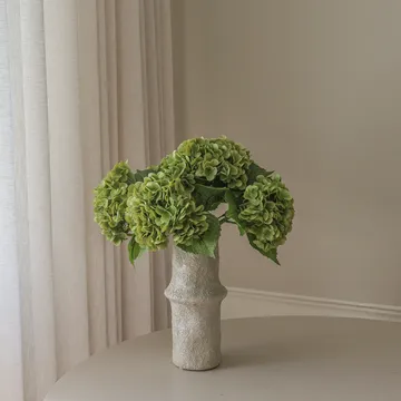Hortênsia buquê artificial - Verde musgo, 51 cm, 6 unid. - Botané