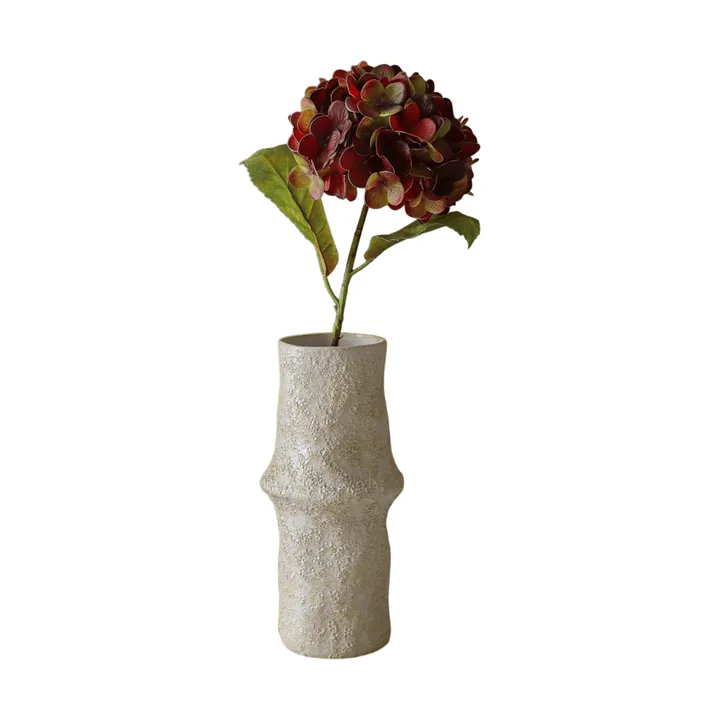 Hortensia flor artificial - Bordeaux profundo, 60 cm, 1 unidade - Botané