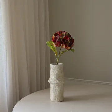 Hortensia flor artificial - Bordeaux profundo, 60 cm, 1 unidade - Botané