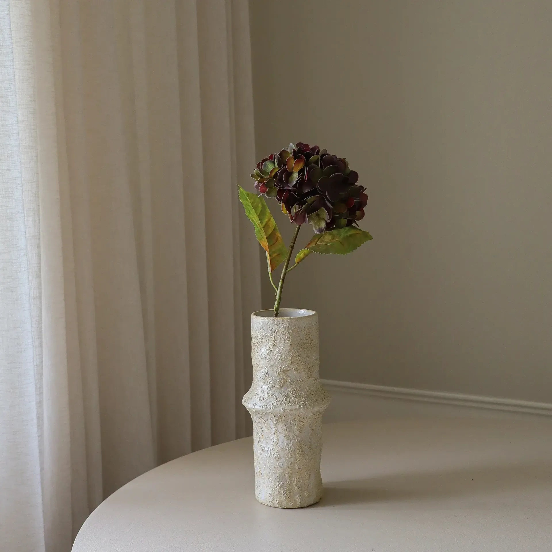 Hortensia flor artificial, Muted purple, 60 cm, 1 un. Botané