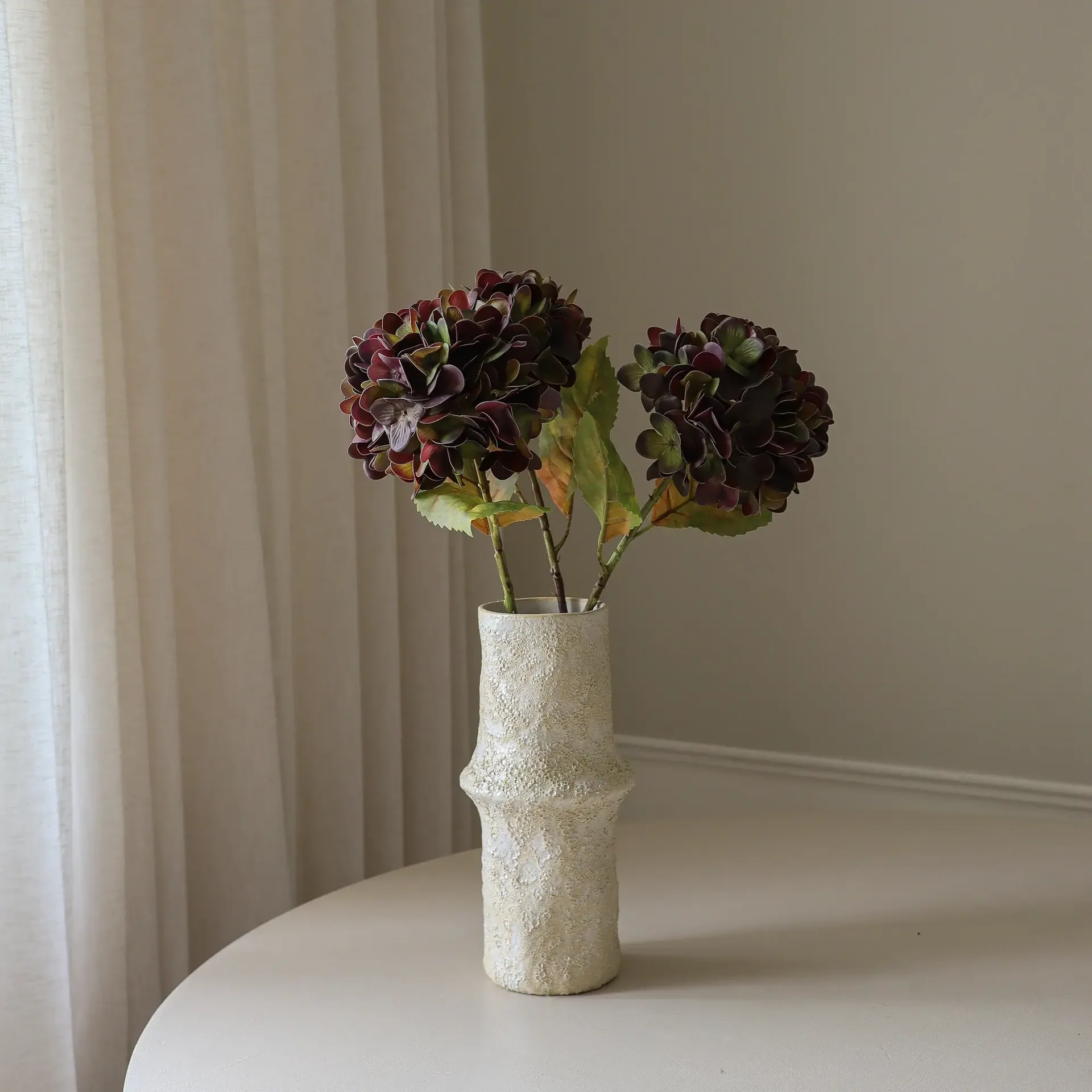 Hortensia flor artificial, Muted purple, 60 cm, 1 un. Botané