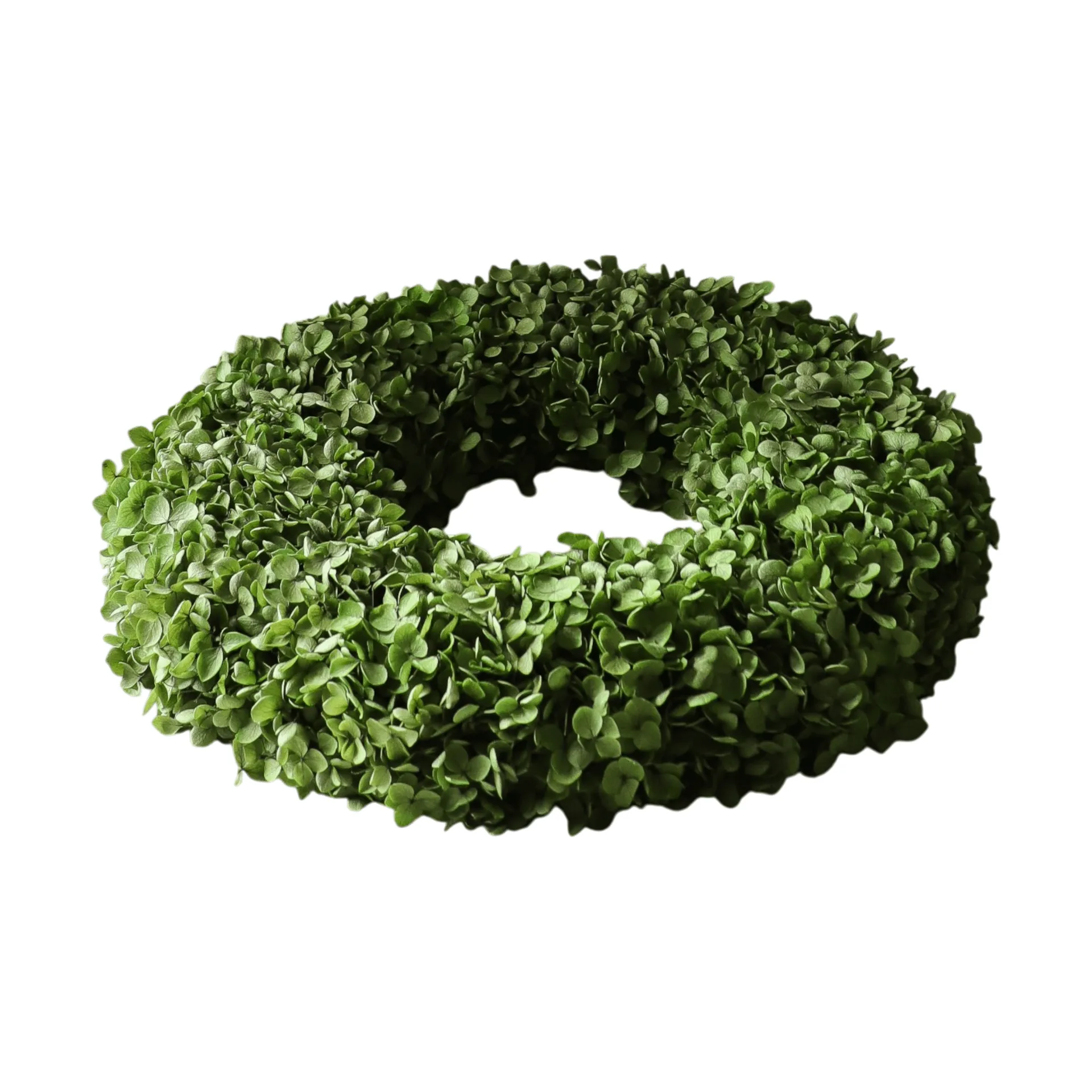 Hortensia Wreath grinalda de flores, Green, Ø40 cm Botané