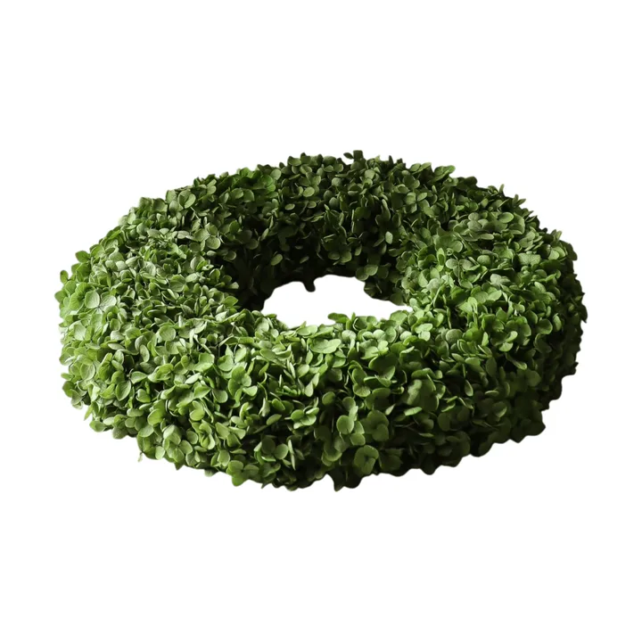 Hortensia Wreath grinalda de flores - Green, Ø40 cm - Botané