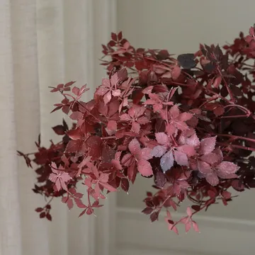 Maple Branch ramo artificial - Burgundy, 107 cm, 1 unid. - Botané