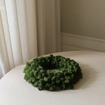 Moss Wreath coroa de musgo - Green, Ø40 cm - Botané
