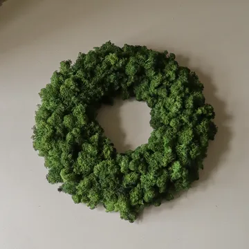 Moss Wreath coroa de musgo - Green, Ø40 cm - Botané