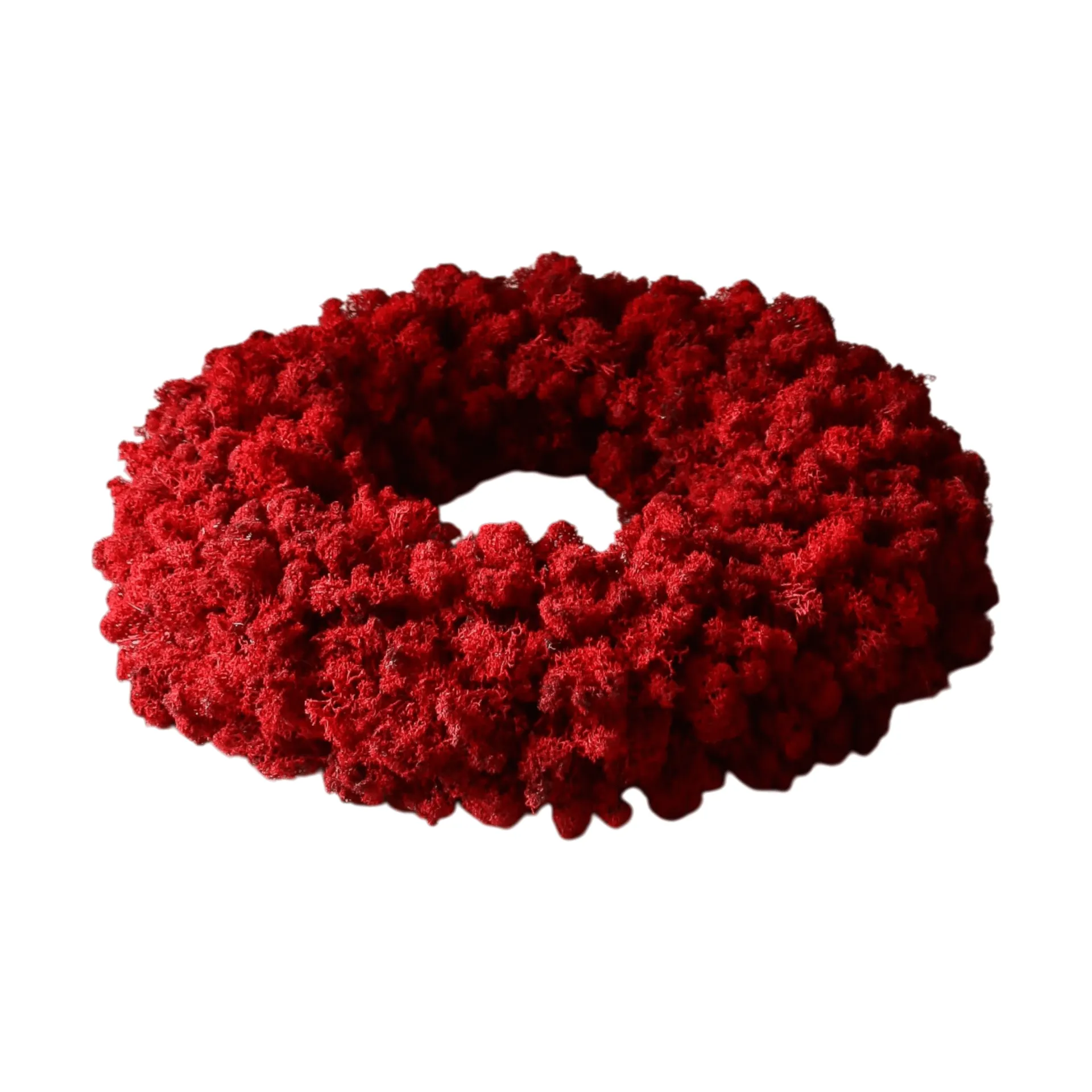 Moss Wreath coroa de musgo, Red, Ø40 cm Botané
