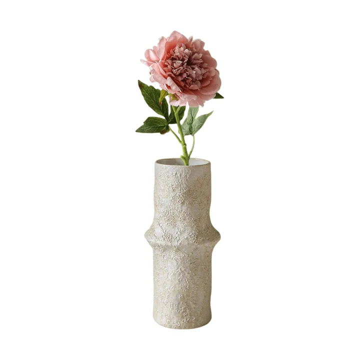 Peónia flor artificial - Rosa dusty, 56 cm, 1 unid. - Botané