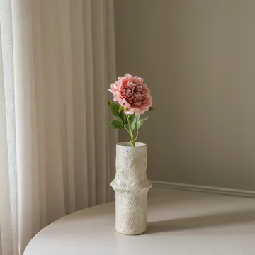 Peónia flor artificial - Rosa dusty, 56 cm, 1 unid. - Botané