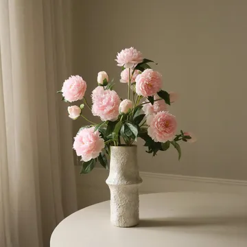 Pioner ramo artificial - Médio, rosa, 5 un. - Botané