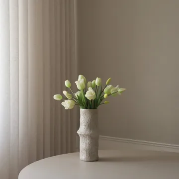 Ramo artificial de tulipas mistas - Branco, 20 unid. - Botané